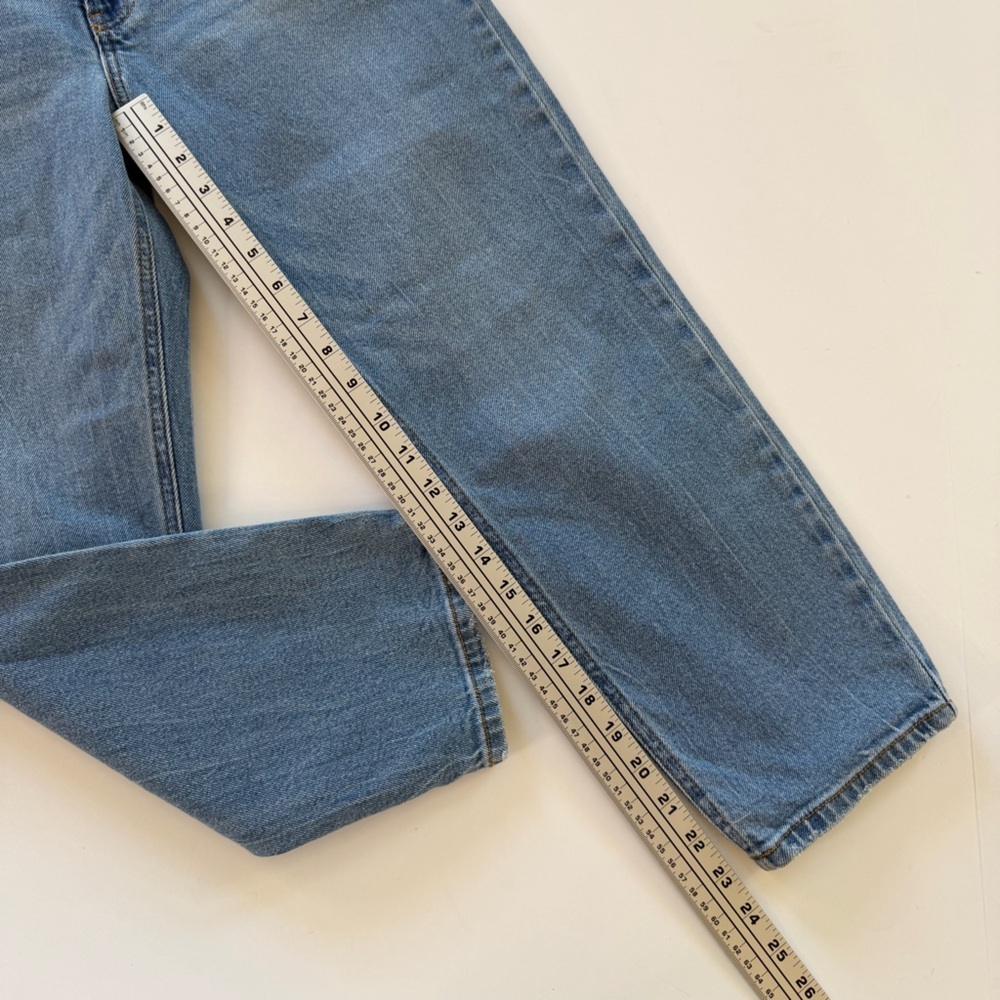 Abercrombie & Fitch Jeans Womens 27 4 Short Mom High Rise Straight - Picture 4 of 6